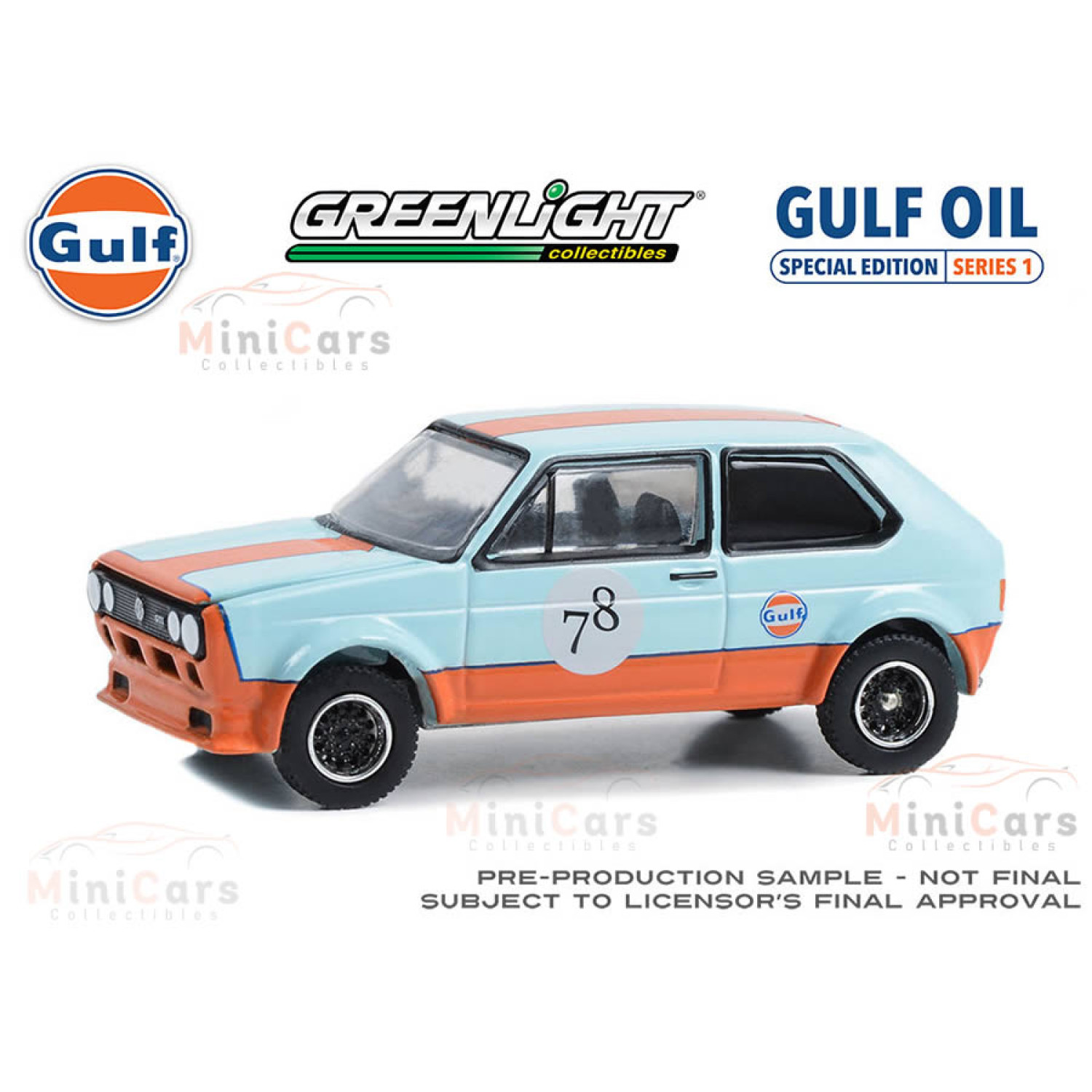 1974 Volkswagen Golf GTI Widebody #78 Gulf Oil